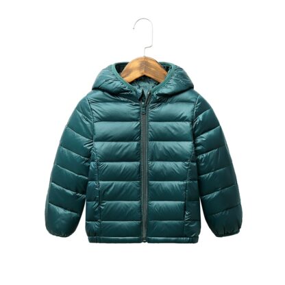 2020 Autumn Winter Hooded Children Down Jackets For Girls Candy Color Warm Kids Down Coats For Boys 2-9 Years Outerwear Clothes